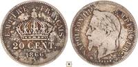 France 20 centimes Napoleon III., Paris -