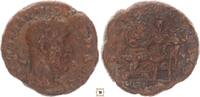 Roman Empire AE As Maximianus Thrax, SALVS AVGVSTI, Salus seated, R! -