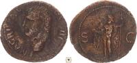 Roman Empire AE As Agrippa under Caligula, Neptune standing -