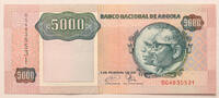 5000 kwanzas 1991 Angola  XF