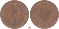 Ceylon 1/4 cent Victoria -