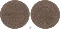 1 kreuzer 1813 Switzerland Appenzel VF+