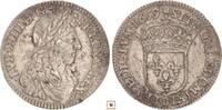 1/12 ecu 1659 B Rouen France Louis XIV. 