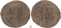 Roman Empire Antoninianus Severina, CONCORDIAE MILITVM, Concordia holding two standards -