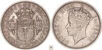 1/2 crown 1937 Southern Rhodesia George VI. VF+