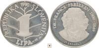 Slovenia 1 lipa 1990 Dr. France Preseren PROOF 299.77 元  ＋  599.55 元 运费