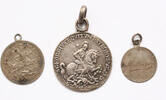 Europe medals lot of 3pcs St. George medal, 17,20,27 mm  374.72 元  ＋  599.55 元 运费