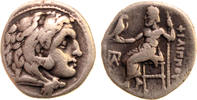 Greek AR drachm Philip III. Arrhidaios, Kolophon -