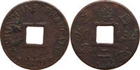 French Cochin China 2 sapeque -