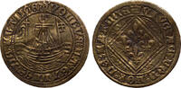 Germany rechenpfennig Nürnberg, Schiffspfennig, Schiff/Lilien -