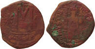 Byzantine Empire follis Justinian I., Theoupolis(Antioch) -