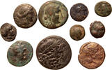 Ancient Greece AE 9-21 mm SOLD AS SEEN, NO RETURNS ON LOTS!!! -