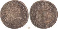 RDR 3 kreuzer Olmütz, Karl II. von Liechtenstein -