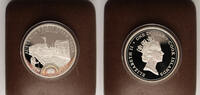 Cook - Islands 1 dollar The First Australian Steamtrain Railway -