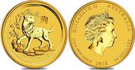 Australia 50 AUD Australian Lunar II Dog -