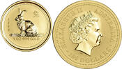 Australia 100 AUD Australian Lunar I Rabbit -