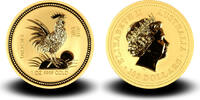 Australia 100 AUD Australian Lunar I Rooster -