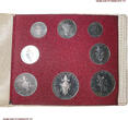 Vatican City State / Vatikanstadt Official BU Set / ORIGINAL-KMS 1972 ANNO X Pope Paul VI (8 trial coins) MINT STATE (64/70)