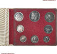 Vatican City State / Vatikanstadt Official BU Set / ORIGINAL-KMS 1972 ANNO X Pope Paul VI (8 trial coins) MINT STATE (64/70)