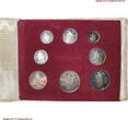 Vatican City State / Vatikanstadt Official BU Set / ORIGINAL-KMS Pope Paul VI (8 trial coins) MINT STATE (64/70)
