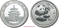 China 10 YUAN PANDA PEOPLE'S REPUBLIC OF CHINA -