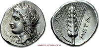  GÜMÜŞ STATER / SILBER STATER 330-290 BC Lucania / Lukanien Metapontum ... 1160,00 EUR + 32,90 EUR kargo