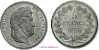 France / Frankreich 5 FRANCS Louis Philippe I -