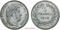 France / Frankreich 5 FRANCS Louis Philippe I -