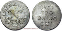 Papal States / Kirchenstaat MURAIOLA DA 4 BAIOCCHI Pope Clement XIV -