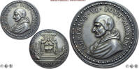 Papal States / Kirchenstaat / États pontificaux Silver Medal / Silbermedaille / Médaille d'argent Pope Adrian VI / • QVEM • CREANT • ADORANT • -