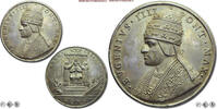 Papal States / Kirchenstaat / États pontificaux Silver Medal / Silbermedaille / Médaille d'argent Pope Eugene IV / • QVEM • CREANT • ADORAVIT • -