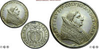 Papal States / Kirchenstaat / États pontificaux Silver Medal / Silbermedaille / Médaille d'argent Pope Martin V / + ANNO PRIMO + MCDXVII PONT -
