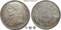 SCUDO 1853 AN VIII Papal States / Kirchenstaat / États pontificaux Papst Pius IX. Stempelglanz (64/70)
