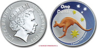 Australia / Australien SILVER DOLLAR / Silberdollar ELIZABETH II -