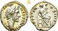 RÖMISCHE KAISERZEIT Antoninus Pius, 138-161 n.Chr. Denar 156-157 n.Chr., Rom EF