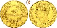 FRANKREICH Bonaparte, 1799-1804 40 Francs AN XI (1802/03) A, Paris Gold. Leicht justiert, EF