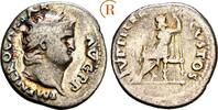 RÖMISCHE KAISERZEIT Nero, 54-68 n.Chr. Denar  F-VF