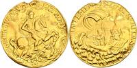 RÖMISCH DEUTSCHES REICH Leopold I., 1657-1705 Goldabschlag vom 1/2 Taler zu 3 Dukaten o.J. (original