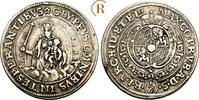 BAYERN Maximilian I., 1598-1651 1/6 Taler o.J. (1623) VF