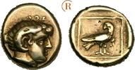 GRIECHEN LESBOS MYTILENE EL- Hekte or sixth stater ca. 330 v.Chr. Leicht... 1,287.56 US$  +  89.57 US$ shipping