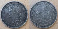 KOLUMBIEN Vereinigte Staaten, 1862-1886 50 Centavos -