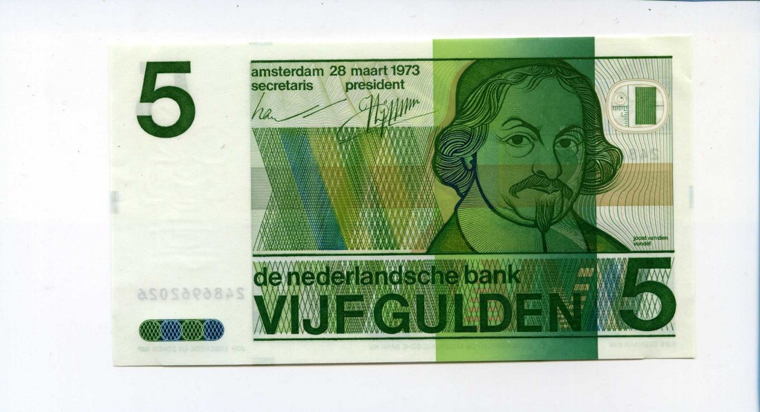 Niederlande, 5 Gulden, 1973, CH UNC | MA-Shops