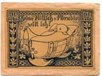 Thüringen, 50 Pfg. 1922 Rudolstadt, EF