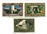 Brandenburg 4x25 Pfg. 4x50 Pfg. 4x75 Pfg. o.D. Rheinsberg, I / AU-55
