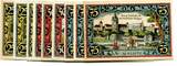 Brandenburg 3x25 Pfg. 3x50 Pfg. 3x75 Pfg. Nov.1921 Friesack, I / AU-55