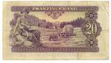 Luxemburg, 20 Frang 1943 VF
