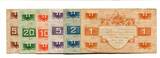 Lothringen 1,2,5,10,20,50 Pfg. o.D. Diedenhofen, I / I-/ VF