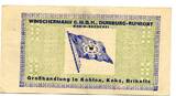 Rheinland 50 Mio. Mark 20.9.1923 Duisburg-Ruhrort, AU-55 / EF