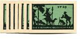 Bayern 7x25 Pfg. 12.8.1921 Ansbach, UNC