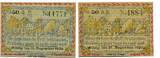 Bayern 2x50 Pfg. o.D.-31.12.1920 Altusried, UNC